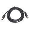 6 Pin DIN Cable Male to Male Plug and Play Sound Signal Connection DIN Extension Cord for Digital Device