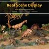 Multiple Sizes Dinosaur Model Rubber Dinosaur Action Figures Tyrannosaurus  Desktop Ornament