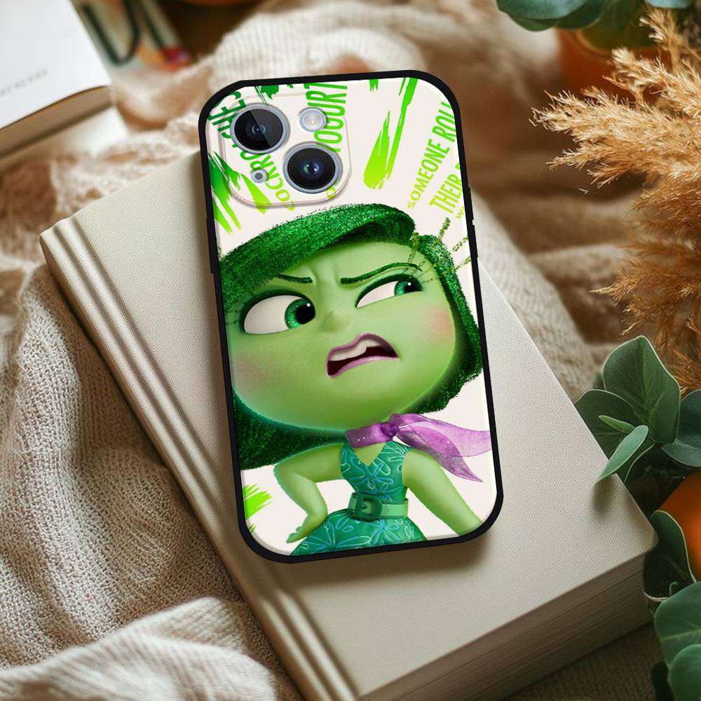 Чехол для телефона 'Головоломка 2' Семья Для IPhone 1716 15 14 13 Pro Max 11 12 Mini X Xs XR Черный Силиконовый Чехол