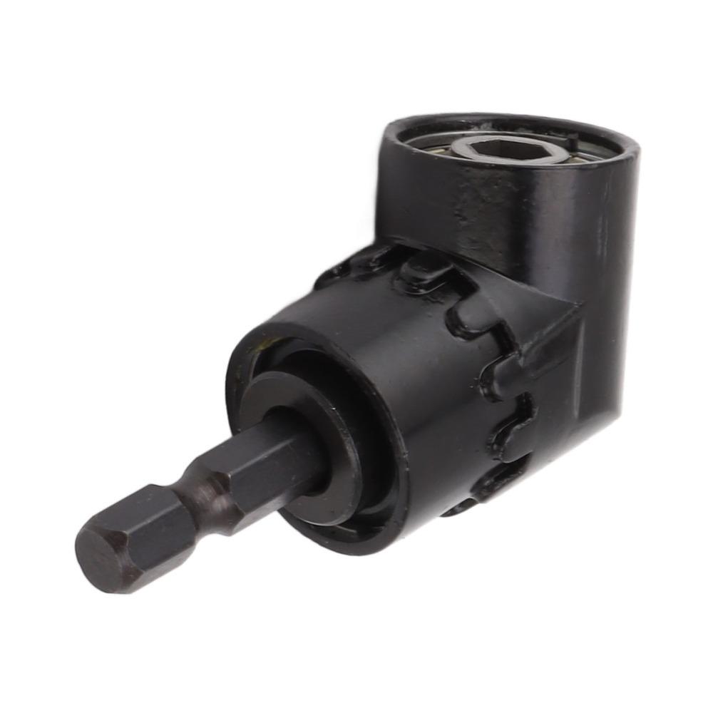 Durable Right Angle Drill Adapter Multifunction Power Screwdriver Adapter Automotive Repair