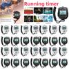 20-1 шт. Электронный секундомер Таймер Профессиональный Цифровой Ручной Тренировочный Таймер Спорт на Открытом Воздухе Бег Хронограф Секундомер