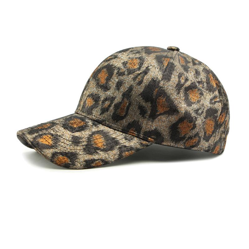 Весенняя бейсболка с леопардовым принтом, женская уличная шляпа от солнца