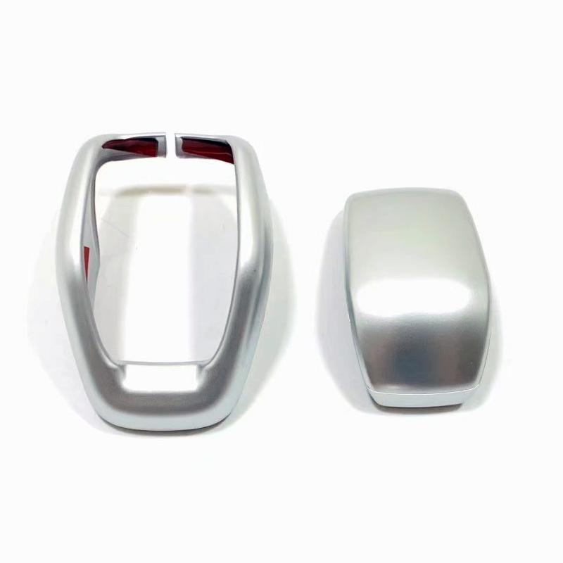 Автомобильная ручка переключения передач, ручка, накладка, наклейка, аксессуары для интерьера, АБС-пластик, карбон для Toyota Highlander Kluger  