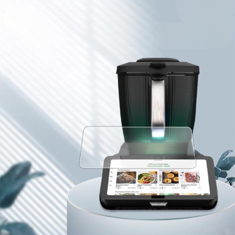 Защитное стекло для экрана Thermomix TM7, устойчивое к царапинам и отпечаткам пальцев, из высокоалюмосиликатного стекла, прозрачное, аксессуары для блендера