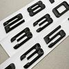 3D ABS Black Car Letters Logo 320i 325i 330i Rear Trunk Badge Emblem Sticker For BMW 3 Series 320i 325i 330i 318i Tail Marking ia2