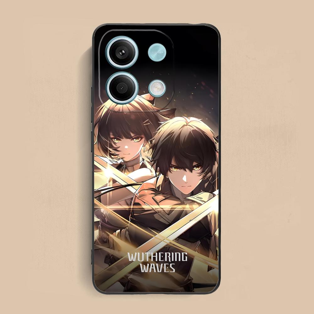 Wuthering Waves Чехол для мобильного телефона Rover Матовый ТПУ для Xiaomi Redmi Note 14 13 12 11 S Pro Plus 4G 5G Цветная Печать