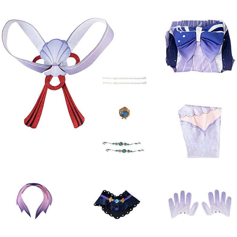 Сангономия Кокоми Косплей Костюм Хэллоуин Косплей Платье