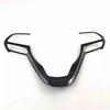 2014 2015 2016 2017 2018 For Jeep Cherokee KL Car Abs Carbon Fibre Steering Wheel Button Frame Panel Cover Trim Car