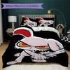Evil rabbit Pattern Bedding,Quilt Set Quilt Cover Pillowcase Home Birthday Gift (1*duvet cover+2*pillowcase,without core)ZSJT0917411