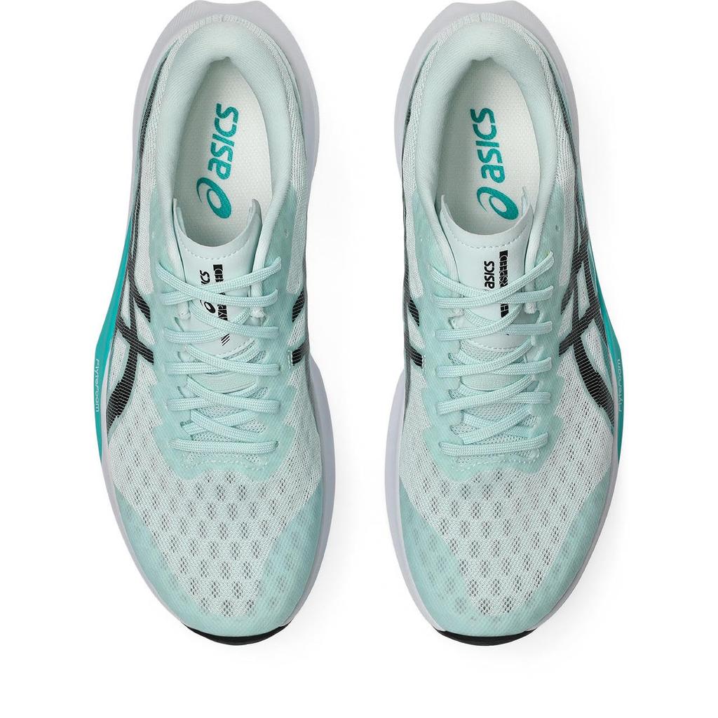 Беговые кроссовки HYPER SPEED 4 1011B874 401 см 2E [Asics] Мужские (Успокаивающее море/Черный) 27,0