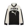 Puma Ss25 Casual Sports Fashion Stand Collar Jacket Unisex Jacket Black White 631468-51