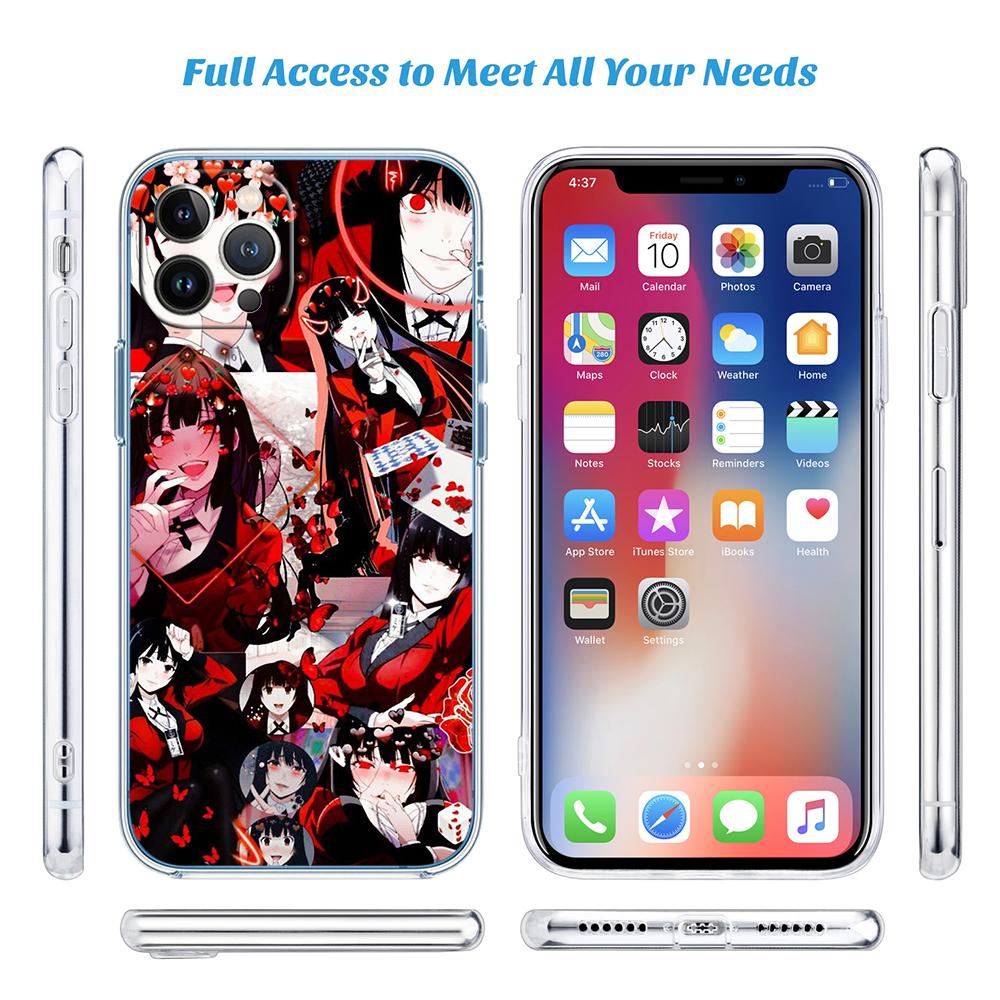 PP42 Kakegurui Прозрачный чехол для телефона для Motorola Moto G40 G04 G05 One Ace Action Fusion + Plus Hyper Macro Vision Zoom