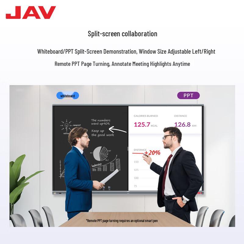 JAV 55-inch Interactive Flat Panel Display with Dual System (CN version)