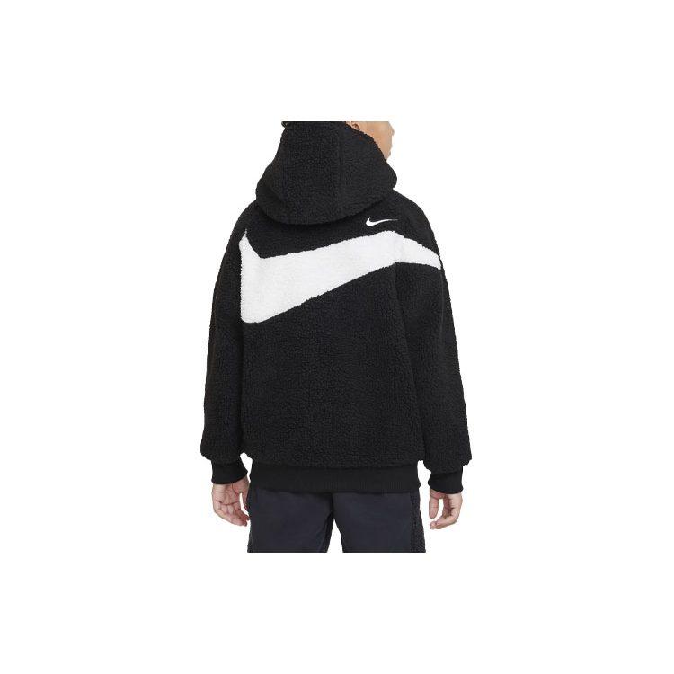 Nike Детская футболка с капюшоном, средней высоты FD4954-010
