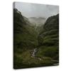 Canvas Print, Mountain River In Mist