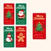 100Pcs Christmas Handicraft Labels Handmade Baking Sealing Stickers  Gift Wrapping