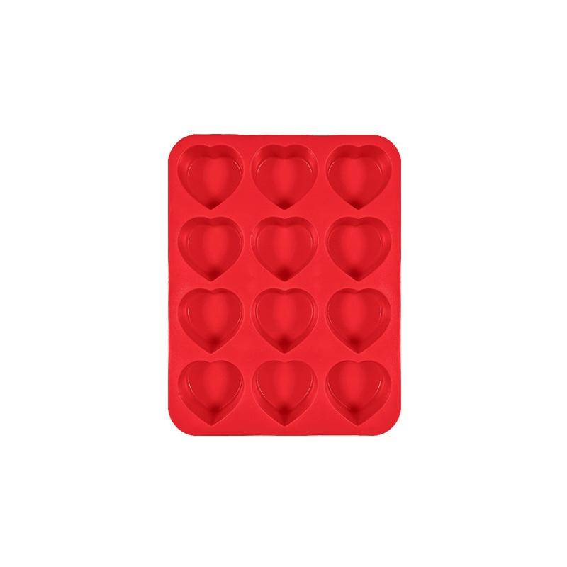 Силиконовые формы для выпечки в форме сердца для французского десерта, мусса, выпечки, помадки, конфет, мармелада, украшения торта, форма для выпечки