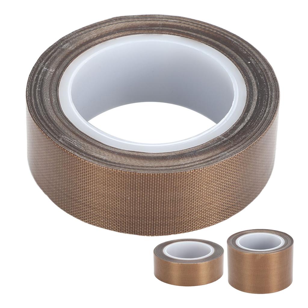 PTFE Glass Cloth Tape 32.8ft High Temperature Resistance Insulation PTFE Tape for Vacuum Sealer Food