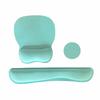 3Pcs Comfortable Mouse Wrist Support Pad Non-Slip Base Wristband Mouse Mat  Desktop Accessories