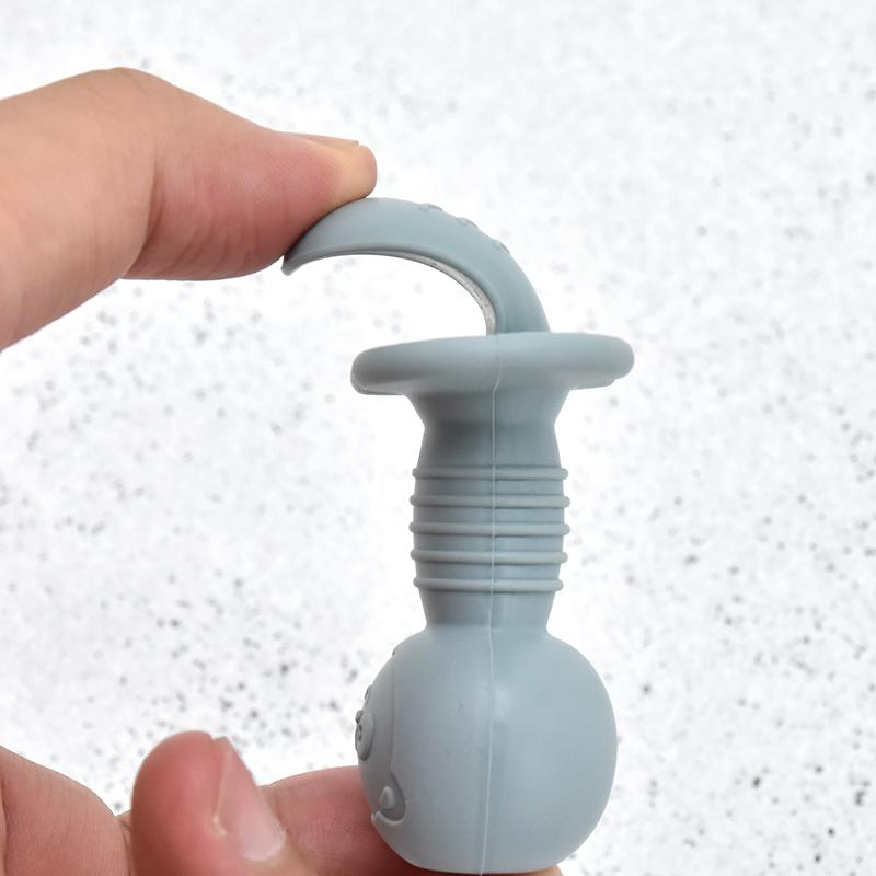 2pcs/set Food Grade Silicone Mini Fork Spoon For Baby Animal Print Utensils Set Feeding Spoon Learn To Eat Children's Tableware