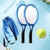 1:12 Miniature Tennis Kit Mini Racket and Ball Set Decors Holiday Present Cake Topper