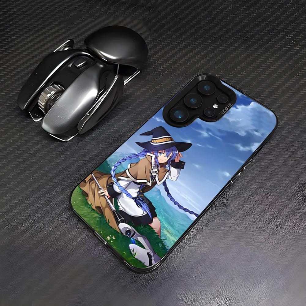 R-Roxy Mushoku Tensei Аниме Чехол для телефона Для Samsung S26 S25 Plus S20 S20 Plus S22 Ultra S23 FE S21 Plus S21 Ultra Цветной Чехол