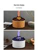 Large Capacity Volcano Flame Humidifier & Aroma Diffuser for Hotel Bedrooms