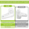 Mixer Arm-Lift Parts, Mixer Bowl Lift Arm Fit Replacement for Kitchenaid Arm-Lift Parts, for Part Number 241764, 4162874, 4159621, 4162053, 1381526,