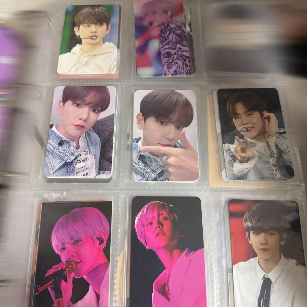 Used Baekhyun photocard