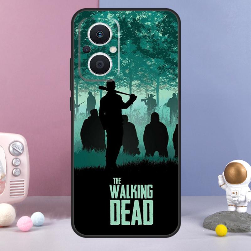 Negan The Walking Dead Funda For OPPO Reno 11 F 12F 13F 14F 10 12 13 14 Pro 7 8 Lite OPPO Find X9 X6 X5 X8 Pro Case