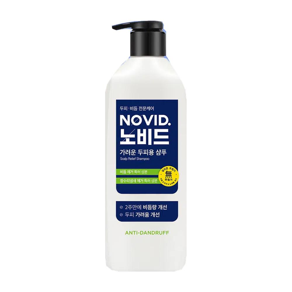 [DAISO] NOVID Anti-Dandruff Shampoo 520 mL - Scalp Relief / Cool Menthol