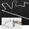 Adhesive Mount Garbage Bags Storage Holder Stainless Steel Hanging Garbage Bags Rack  Laundry Room