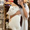 Кот Милый Подушка на Диван Девочка Спящая Кровать Кукла Длинный Подарок на День Рождения Плюшевая Игрушка