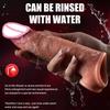 Reusable Soft Silicone Penis Sleeve with Cock Ring Sex Toy Penis Extender Cock Training Enlargement Adult Sex Toy for Men Couple