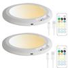 USB Rechargeable Battery PIR Motion Sensor Ceiling Light 3Colors CCT Dimmable Lamp Remote Control Timer Wireless LED Flush Mount