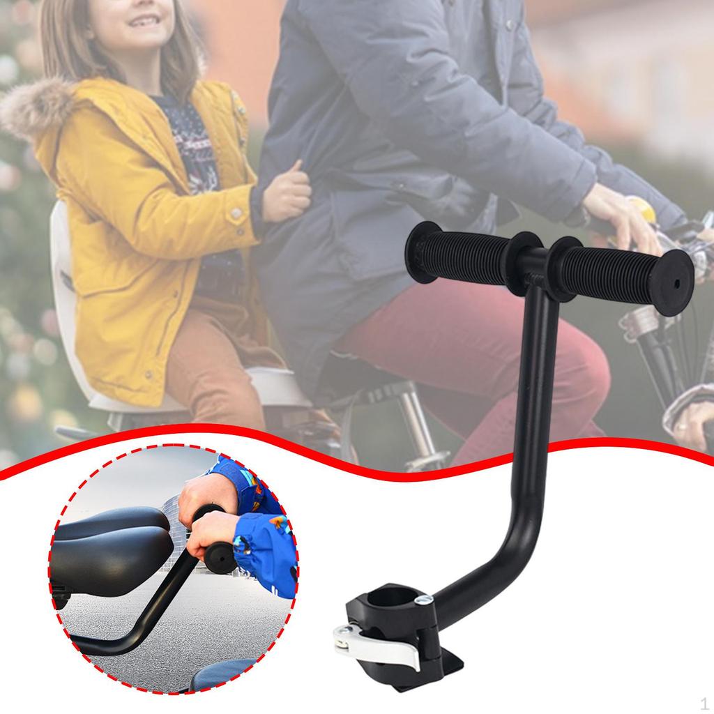 Rear Seat Armrest Child Handlebar Easy Install Accessories Rest Portable Mountain Road Bike