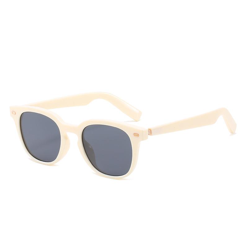 New Internet Celebrities With The Same Sunglasses, Korean Version Of The Trend Gathering Sunglasses Female Personality Round Frame Glasses
