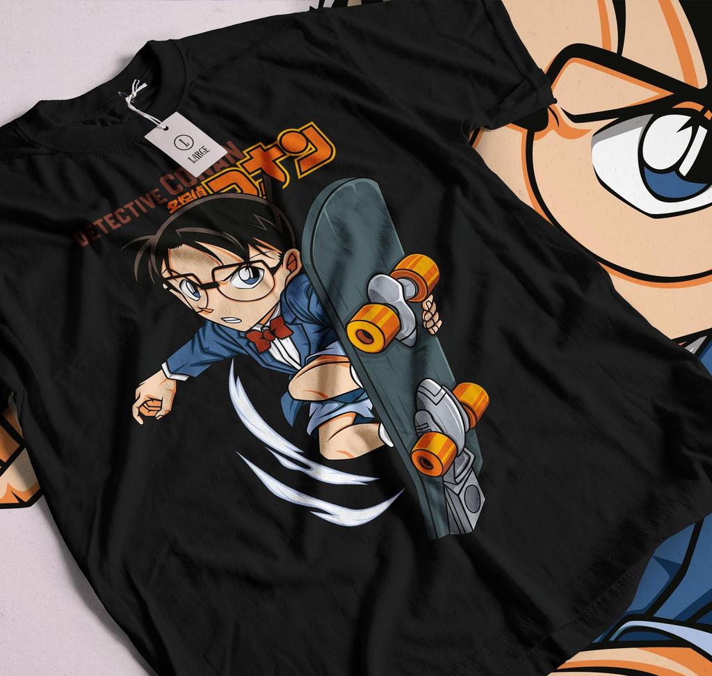 Vintage 90s Detective Conan anime tshirt