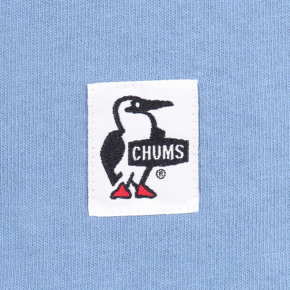 Футболка с логотипом Retro Booby, матовая, синяя [Chums], размер L/S, женская, лейтенант.