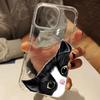 Милый Черный Кот Прозрачный Чехол Для Телефона Для iPhone 17 16 15 14 13 12 11 Pro Max 17 Air XS X XR 15 Plus Прозрачный Силиконовый Мягкий Чехол