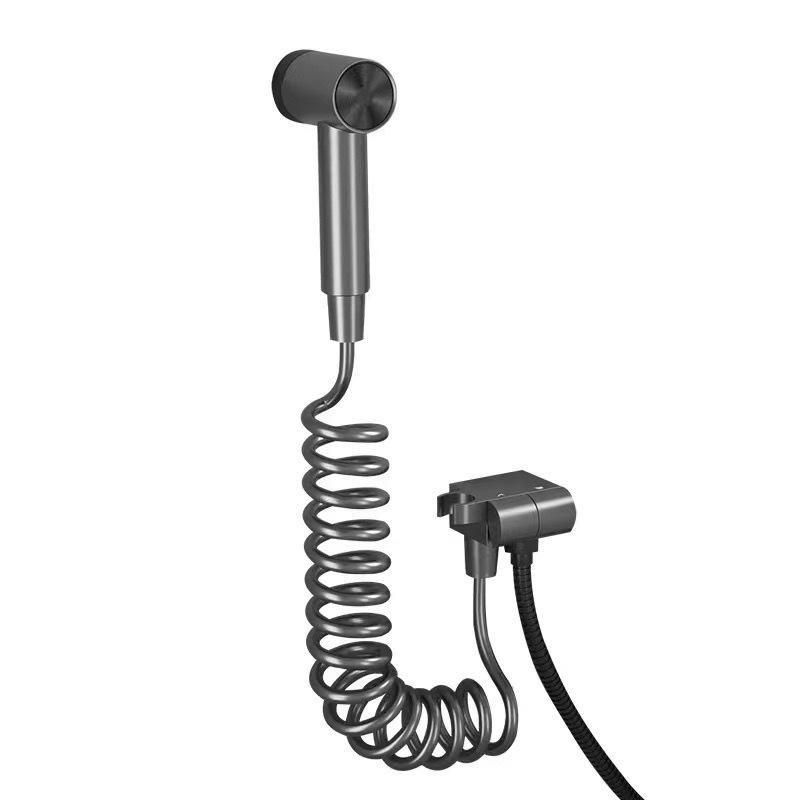 Серый/Белый Набор Смесителей для Туалета Биде Настенный Распылитель Душевой Смеситель Насадка Смыв для Ванной Комнаты Туалета Омыватель Кран