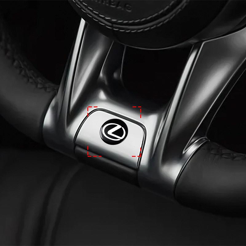 5/10/20Pcs Car 3D Aluminium Emblem Key Shell Remote Fob Stickers For Lexus IS IS250 IS250C IS300 IS300C IS350 IS350C F SPORT RX