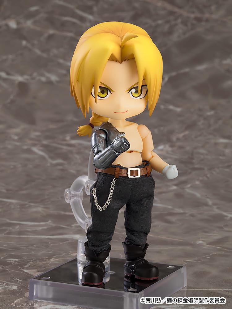 Nendoroid Doll Fullmetal Alchemist Edward Elric Cloth Magnet Plastic Painted Movable Figure Non-scale & &