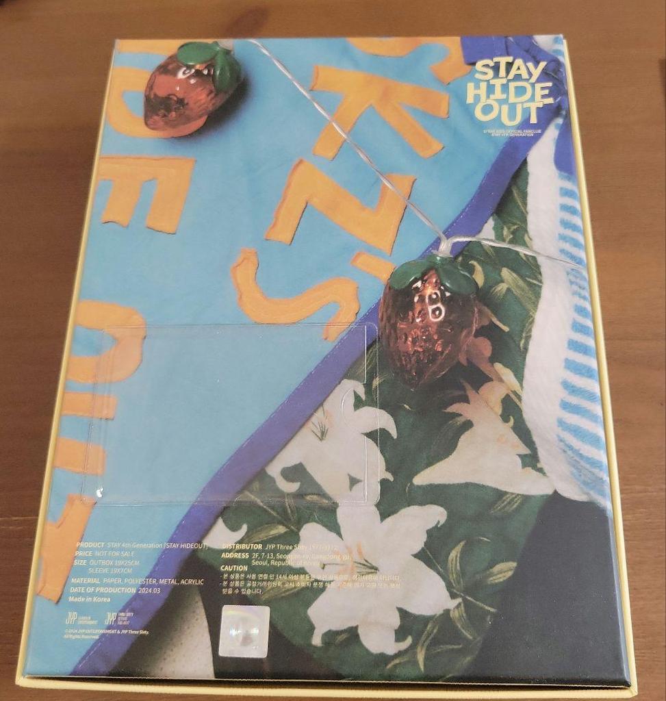 [Б/У] straykids stay 4-е поколение домашний FC Корея приветственный набор