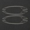 4Pcs Real Carbon Fiber Car Exterior Door Handle Sticker For Porsche Macan 14-21