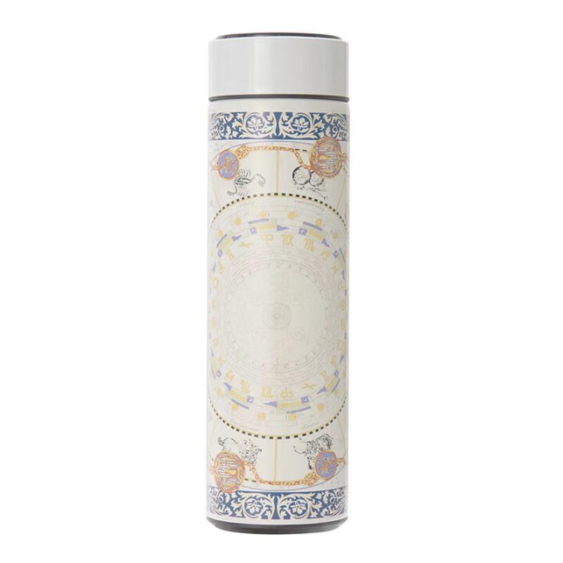 Chinese Style Maritime Silk Scarf & Thermos Gift Set