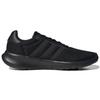Adidas Lite Racer 3.0 черные серые мужские кроссовки Core-Black Grey-Six GW7954