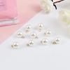 6/8/10mm White Ivory Color Round Plastic Acrylic ABS Imitation Pearl Loose Beads for Jewelry Making