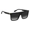 Lunettes de soleil - MARC JACOBS - MARC 639/S - Noir - Oversize - Tendance