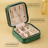 Коробка для хранения, портативная шкатулка для украшений, многоцелевая, для колец, сережек, ожерелий